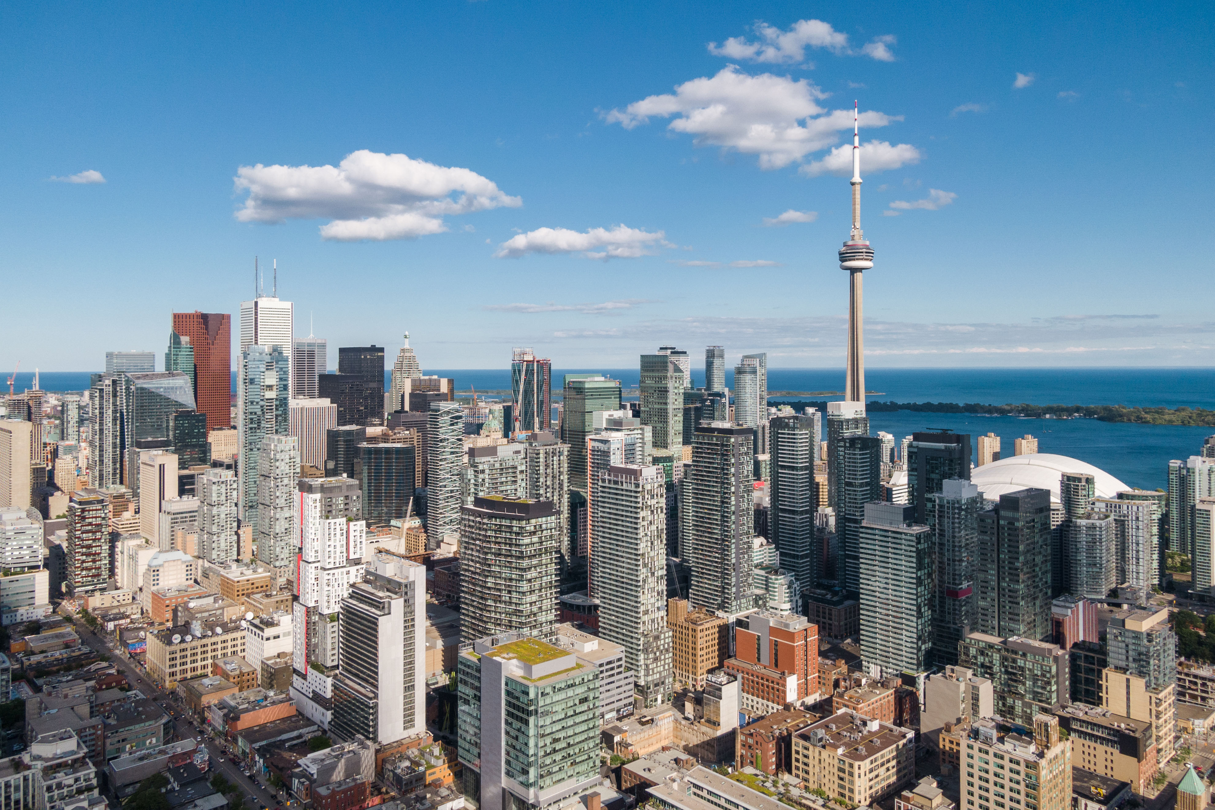 Toronto downtown view